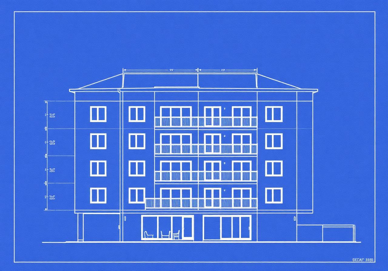 Plano de Edificio residencial